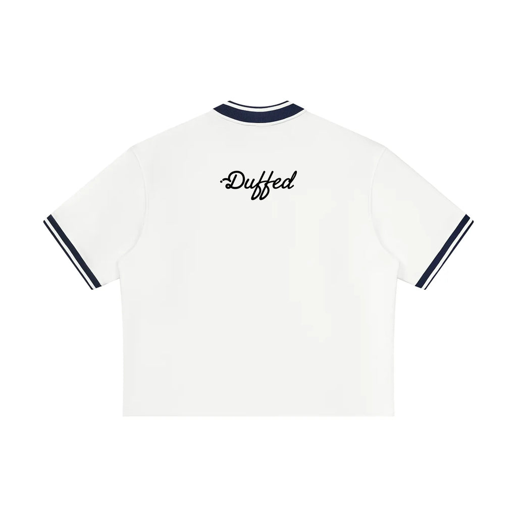 Duffed Clubhouse Baseball Jersey — back product view