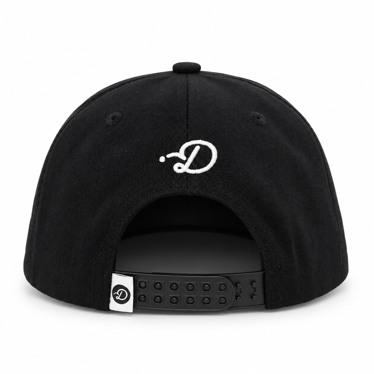Duffed Midnight Script Rope Cap — secondary product view