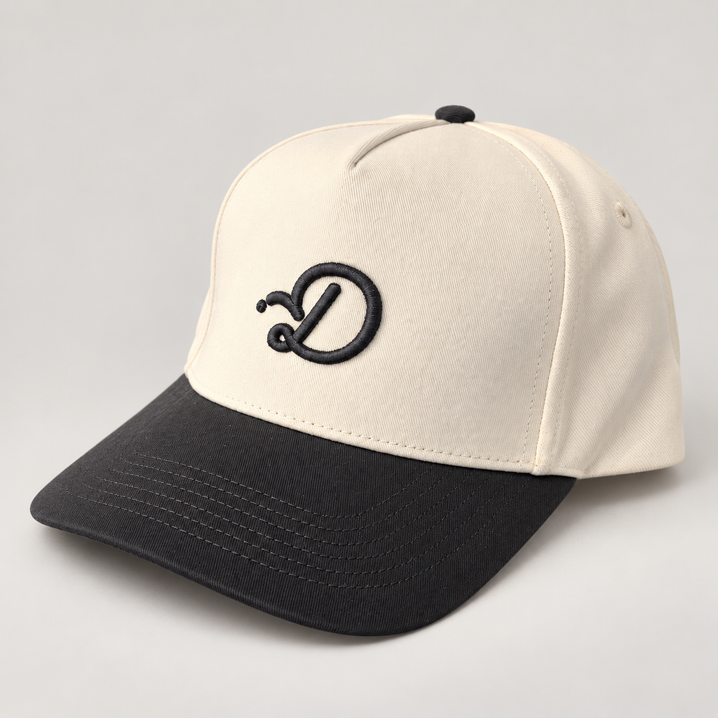 Duffed Slate D Cap — White / Slate product