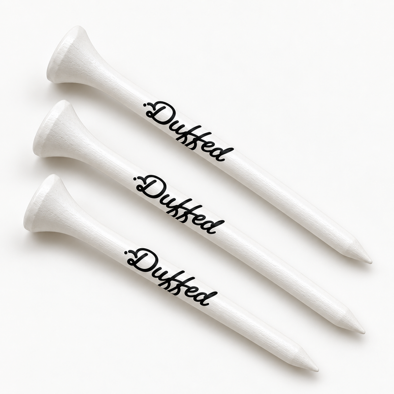Duffed Golf Tees — 2⅛ inch — Pack of 100